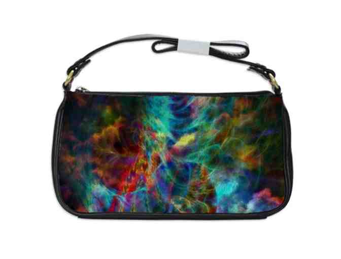 'ONE LOVE VIBE':  Custom Made ART Shoulder Clutch!