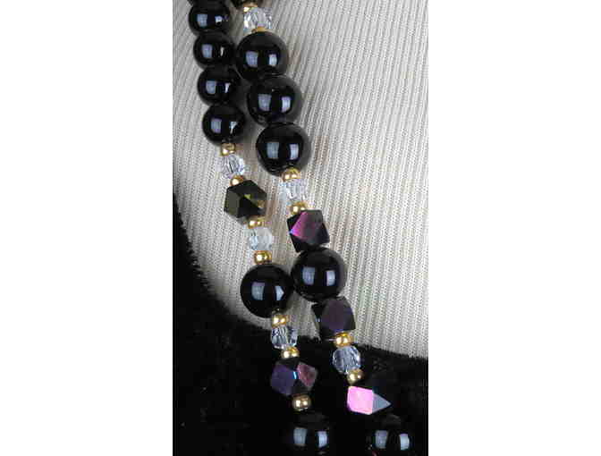 ! Double Strand Delicious GEMSTONE NECKLACE! #349