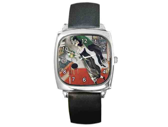 'The Birthday' by Marc CHAGALL:   Leather Band ART WATCH !