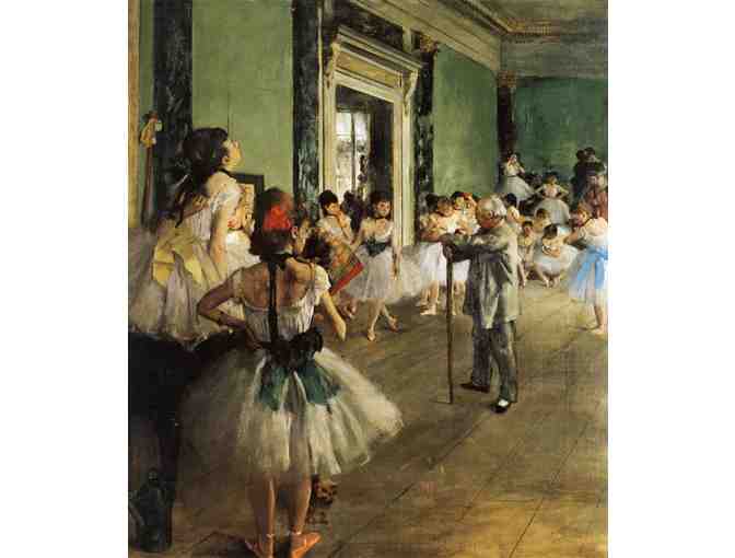 'The Dancing Class' by Edgar DEGAS:   Leather Band ART WATCH !