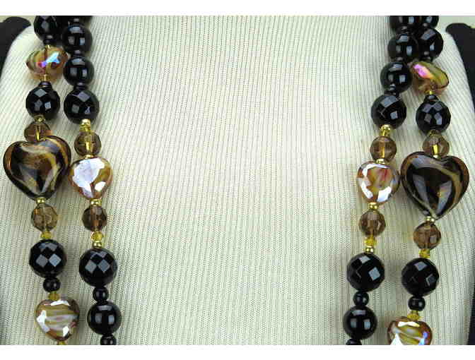 'Heartfelt' and simply delightful, 1/KIND, Handcrafted GEMSTONE NECKLACE #272