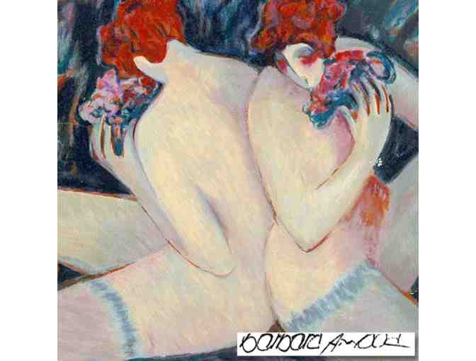 'TWO NUDES'  BY BARBARA WOOD