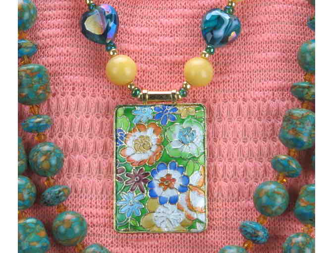 #789: 1/Kind Necklace with Gemstone Elements & More!