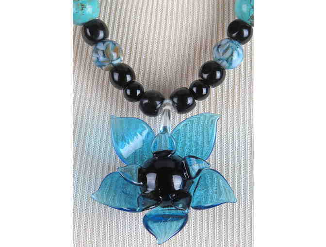 Handcrafted, 1/KIND GEMSTONE NECKLACE #432