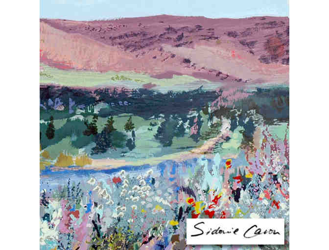 'Hill Country' by Sidonie Caron: Ltd Edition Serigraph, signed and numbered by the Artist