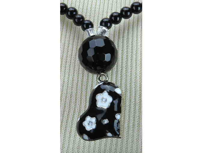 'Heartfelt': 1/KIND, Handcrafted GEMSTONE NECKLACE #319