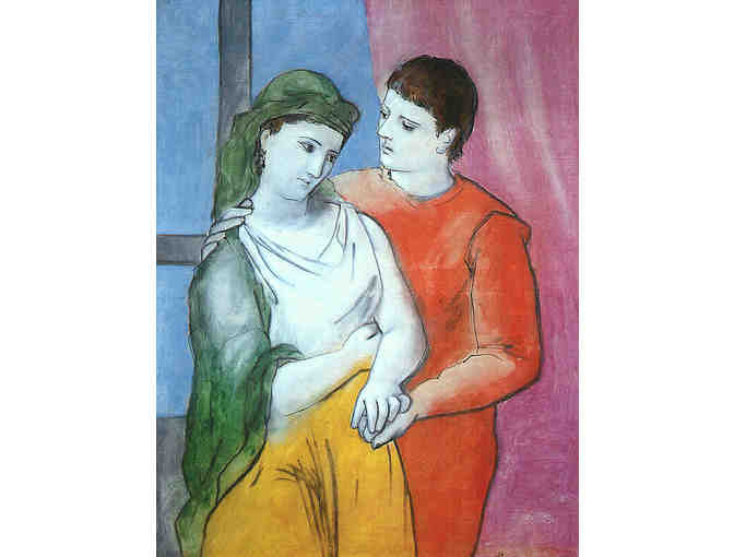 'Lovers, 1923' by PICASSO:   Leather ART watch !