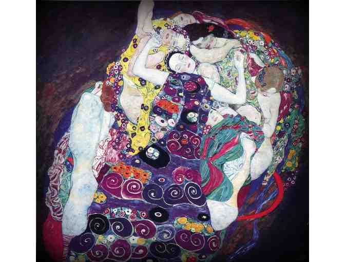 'The Virgin' by Gustav KLIMT:   Leather ART WATCH !