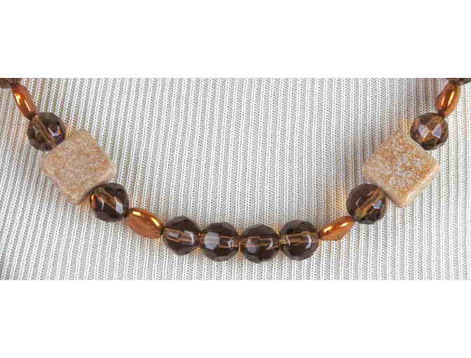 1/KIND GEMSTONE NECKLACE #459