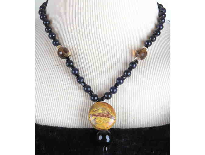 WAY COOL 1/KIND ENSEMBLE!GEMSTONE NECKLACE #402 & 403
