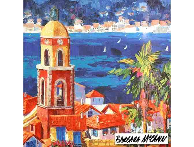 0-INV: 'St. Tropez' by Barbara McCann:  VERY COLLECTIBLE!!