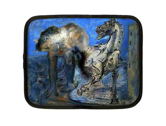 "FAUN, HORSE and BIRD" by Picasso! Custom Made Netbook Case: Versatile and Unique! - Photo 1
