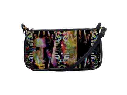 "Basquiat": Custom Made ART-Leather Shoulder Clutch: Exclusive to ART4GOOD Auctions!
