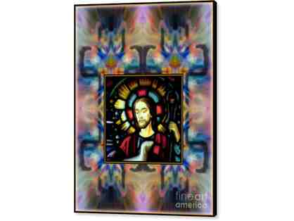 0-376: "Good Shepherd" by WBK: LARGE CANVAS: 22.875"x30.00" or small print!