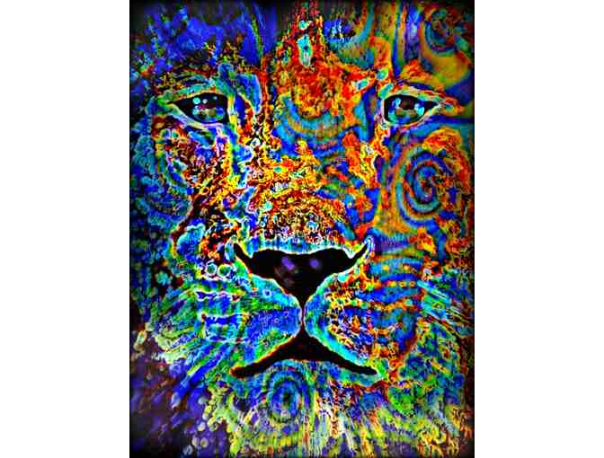 007: "The Lion Queen" by WBK: Limited Edition Museum Quality Print! 32.13"x42" HUGE! - Photo 1