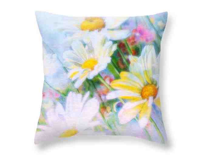 005-P: "A HAPPY BUNCH":  Custom Made OVER SIZED *26" x 26" Deluxe ART Throw Pillow! - Photo 1