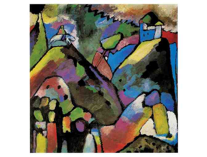 'Improvisation 9' by KANDINSKY:   Leather ART Watch !