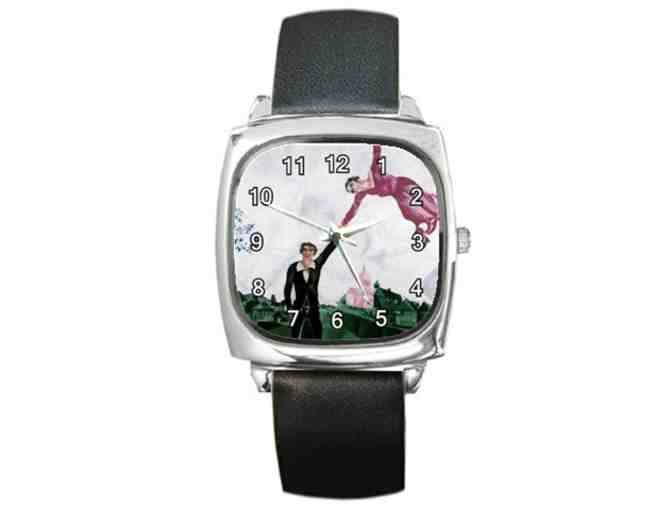 'The Promenade' by Marc CHAGALL:   Leather ART WATCH!