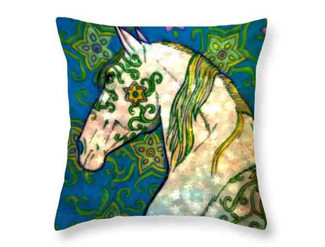 01-P: "The One That Got Away": Custom Made Oversize Unique ART Throw Pillow! - Photo 1