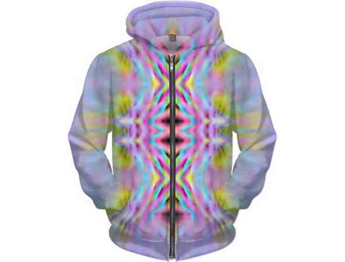 018-H: "A Kiss Of Spring": Custom Made ART Hoodie, Exclusive to ART4GOOD! - Photo 1