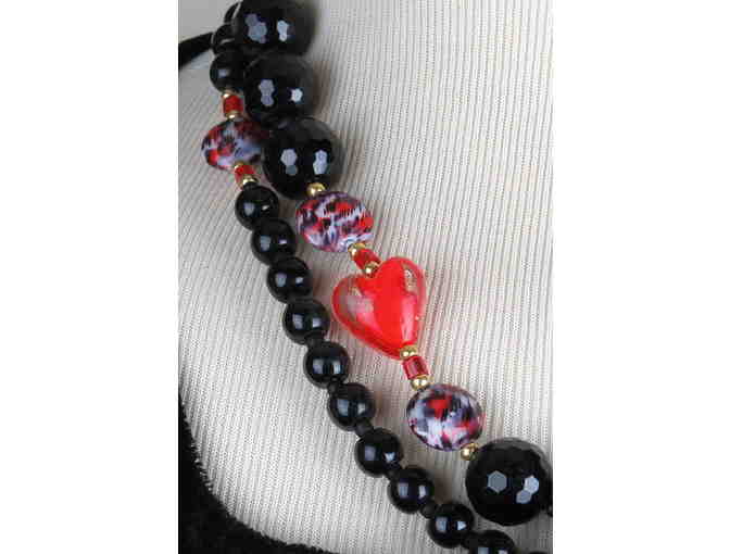 Simply Gorgeous and Romantic too!: 1/KIND GEMSTONE NECKLACE #350