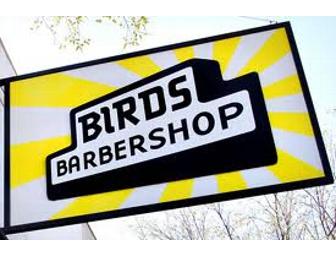 Certificate for Two Ladybird Cuts at Birds Barbershop