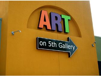 $100 Custon Framing Gift Certificate from ART on 5th Gallery