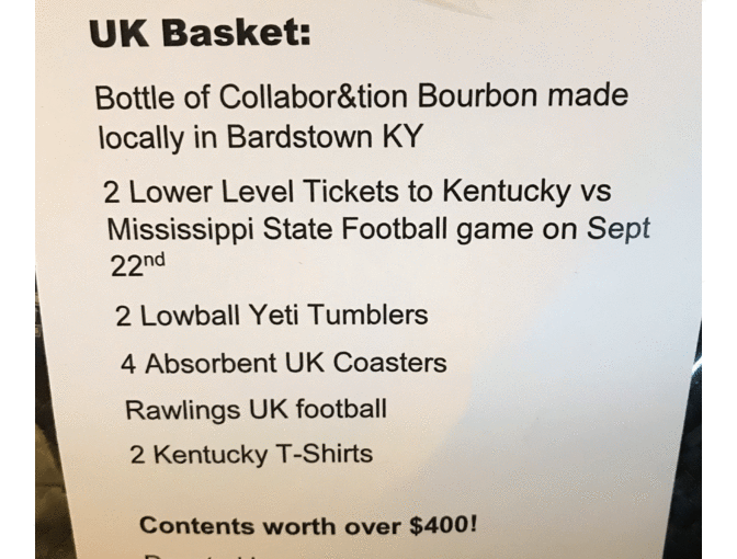 University of Kentucky Fanfare Basket - Photo 2