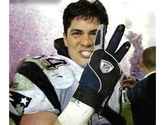 New England Patriots Tedy Bruschi Autographed Jersey