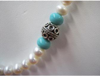 Genuine Cultured Pearls and Sterling Silver