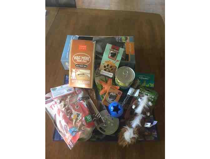 All the Best Petcare - $25 gift card and dog basket of assorted treats