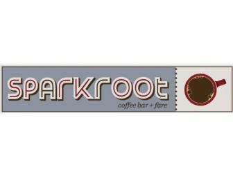 Sparkroot Coffee Bar + Fare gift card