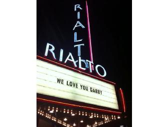 One-year membership to The Rialto Theatre
