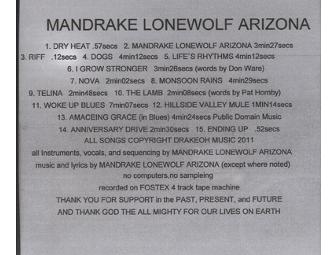 ManDrake Lone Wolf Arizona (CD)