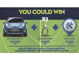 New LEAF Electric Car raffle ticket (1) (2 of 5)