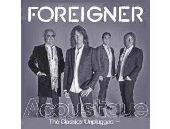 Foreigner's Acoustique: The Classics Unplugged CD plus Concert Photo (1 of 2)