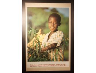 Children's Charter of Southern Africa Poster Print