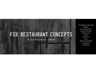 $25 Gift Card to Fox Restaurant Concepts (2 of 2)