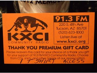 KXCI 91.3 New or Gift One-Year Membership Package (1 of 5)
