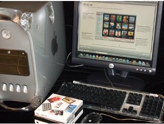 Refurbished Apple PowerMac G4 Computer with Dell 17' monitor