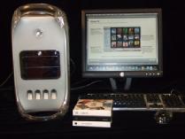 Refurbished Apple PowerMac G4 Computer with Dell 17" monitor