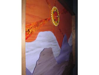 Recycled Cycling Art