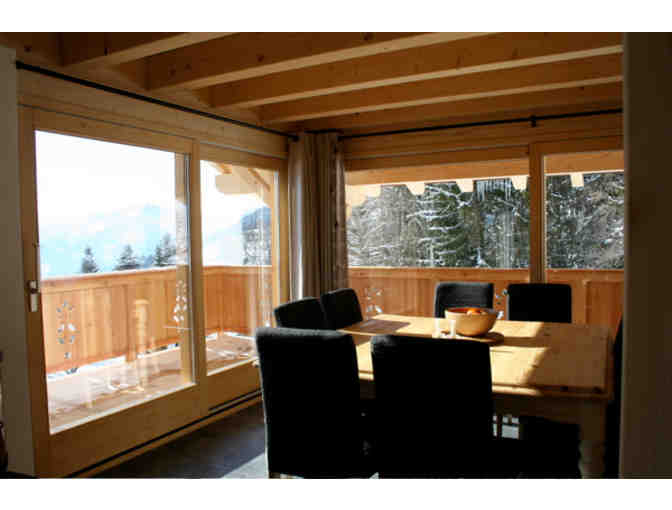 Villars Chalet La Renarde - Four nights in chalet for six, fully equipped, mountain views