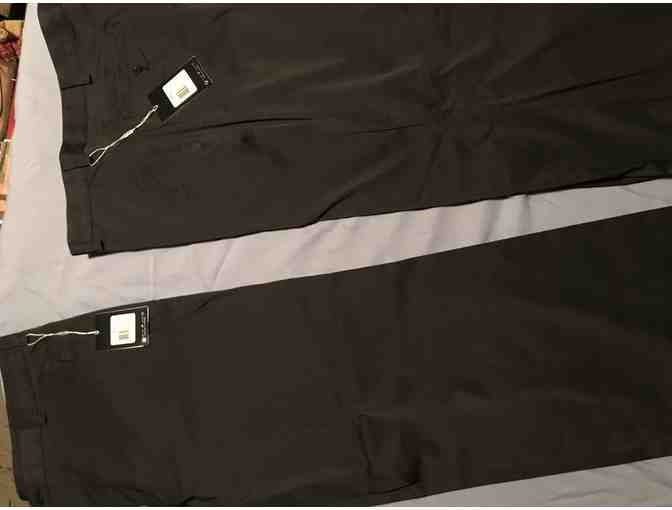 2 Pairs of Black Nike Golf Pants Size 38x32 - Photo 1