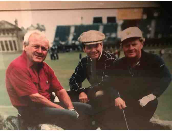 26x26 Framed Picture of Arnold Palmer, Jack Nicklaus and Tom Watson - Photo 2