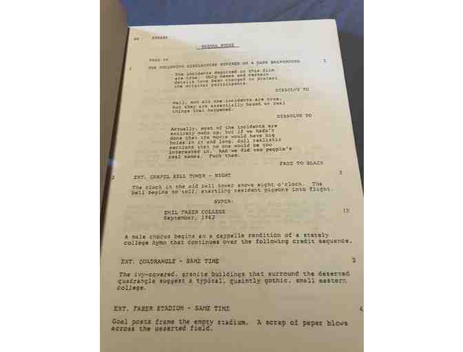 Entire Script From The 1978 Movie Animal House With John Belushi