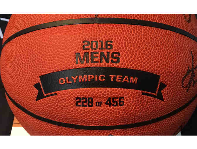 2016 USA Men's Basketball Team Limited Edition Autographed Basketball - Photo 4