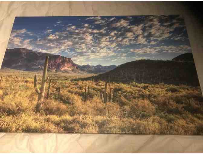 36 x 24 Canvas Picture of Desert Landscape in Arizona - Photo 1