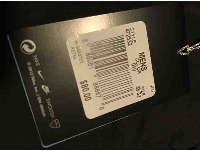 2 Pairs of Black Nike Golf Pants Size 38x32 - Photo 2