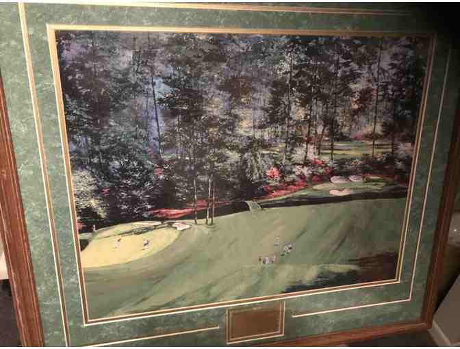 3 Framed Martin Lawrence Limited Edition Prints Of Amen Corner At The Masters - Photo 3